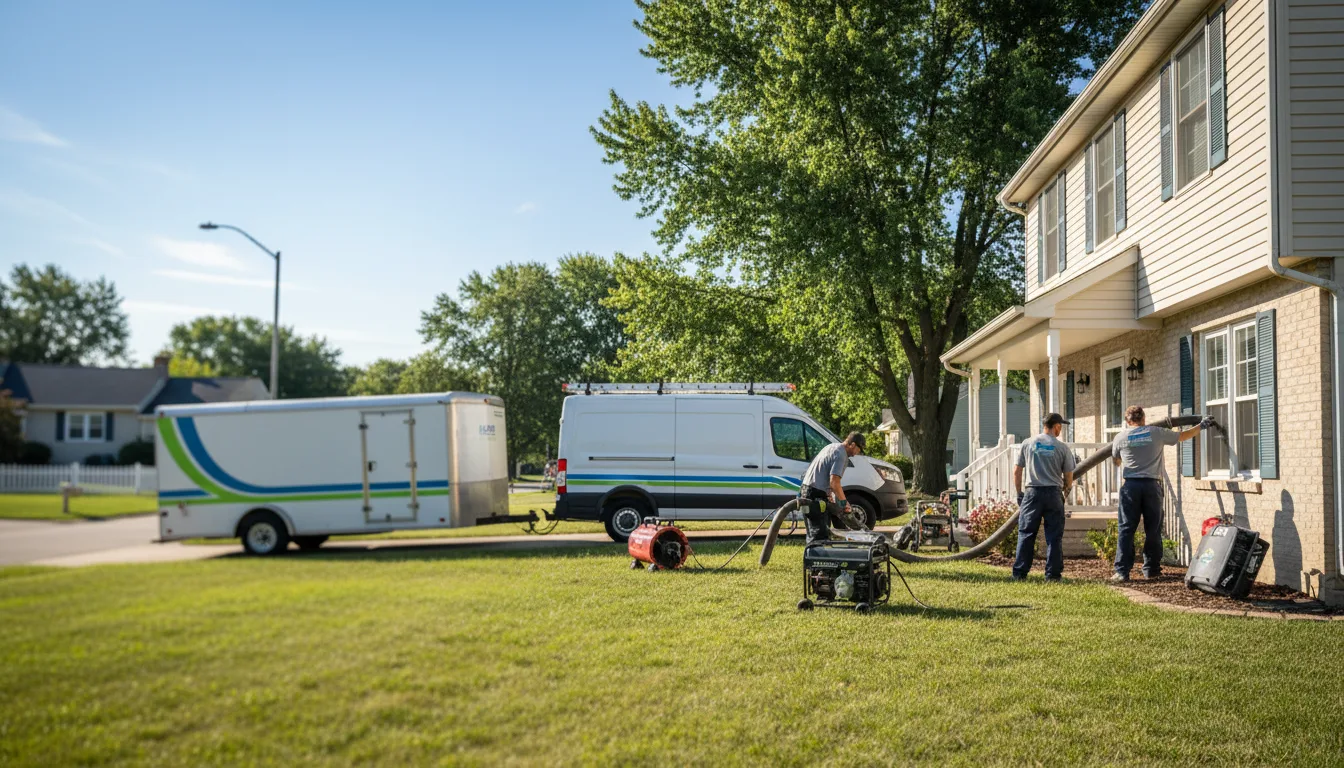 Flooded Basement Restoration And Cleanup With Repair in Thayer, MO near me